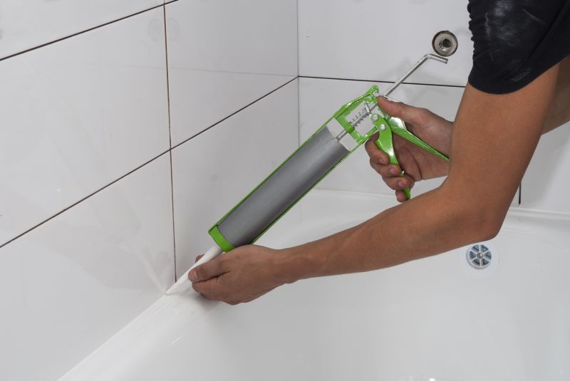 Tile Caulking Application